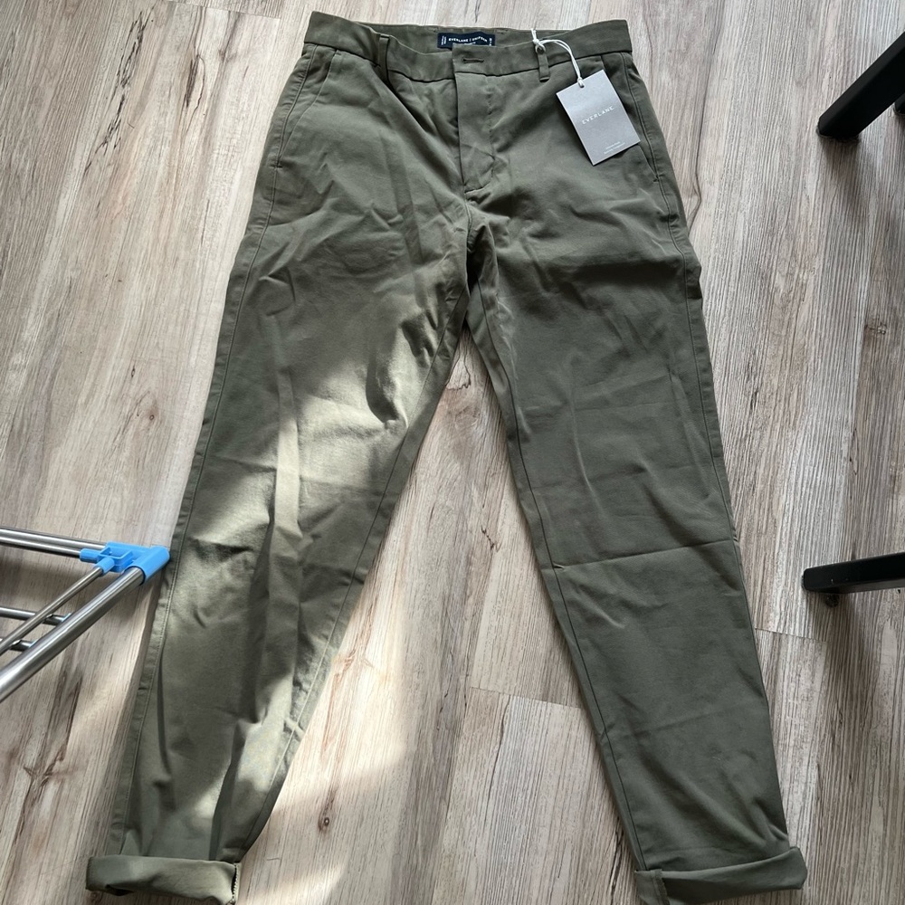 Everlane Olive Green Chinos